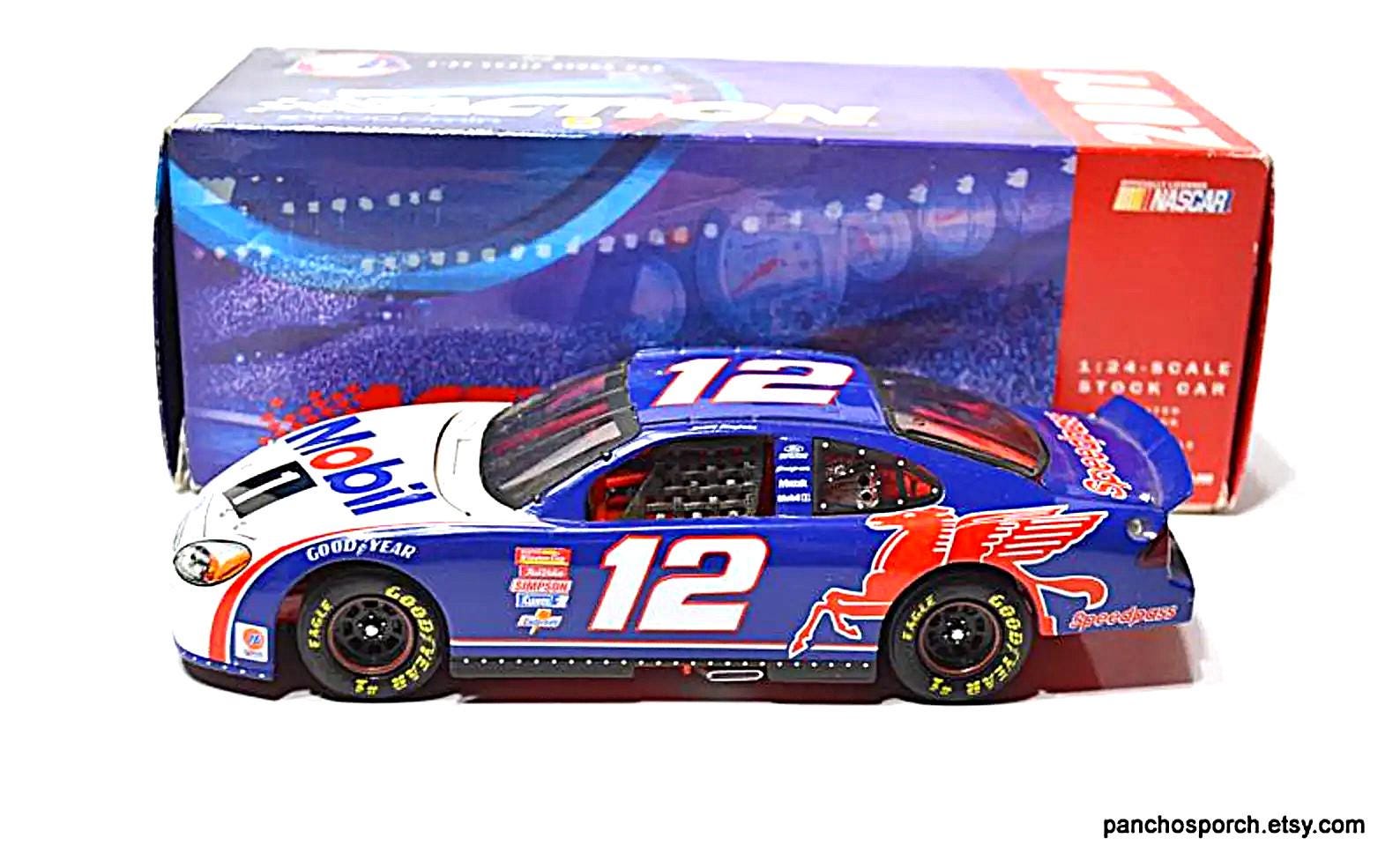 Vintage Jeremy Mayfield #12 Diecast Car: 2001 Mobil NASCAR 1/24