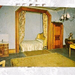 Carte postale vintage de l'OHIO, château de Mac-O-Chee, chambre d'hôtes, West Liberty, carte postale souvenir, souvenirs, papier éphémère, PanchosPorch