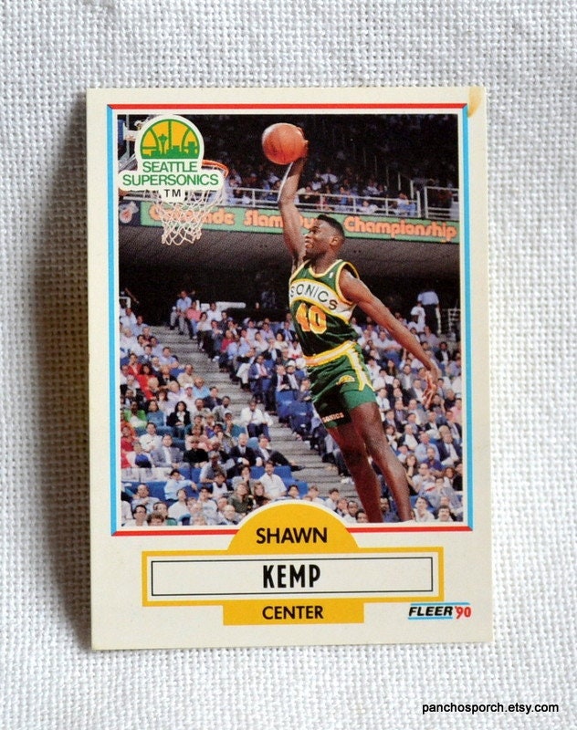 Seattle SuperSonics Shawn Kemp ReignForest Jersey, X-Large