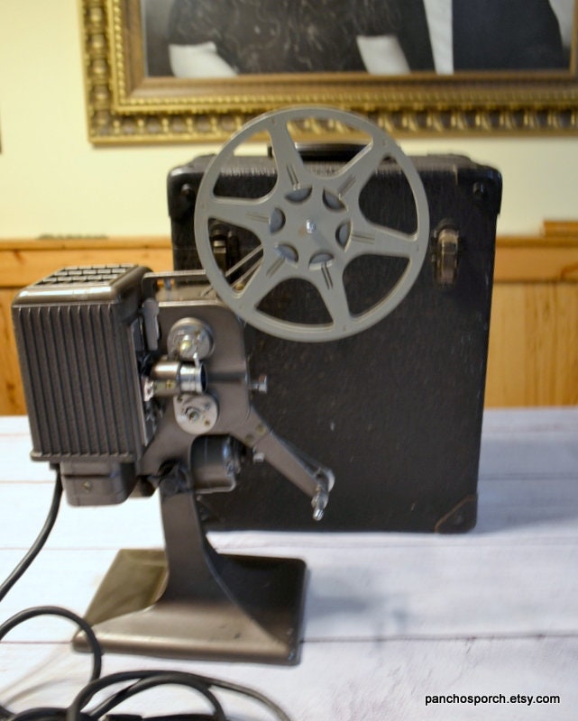 RESERVED Vintage Kodak Kodascope Eight Model 70A With Carry Case