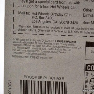 Vintage HOT WHEELS Lakester Diecast Car 1/64 Scale 1998 First Editions ...