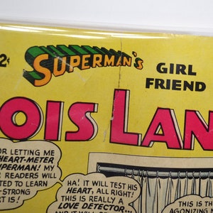 Vintage Lois Lane Comic Book 44 Supermans Girlfriend DC Comics - Etsy