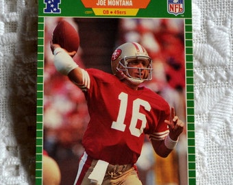 Joe Montana Trading Card: 1989 Pro Set No. 381, San Francisco 49ers