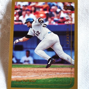 Butch Huskey 1999 Topps Baseball Card: New York Mets MLB Collectible