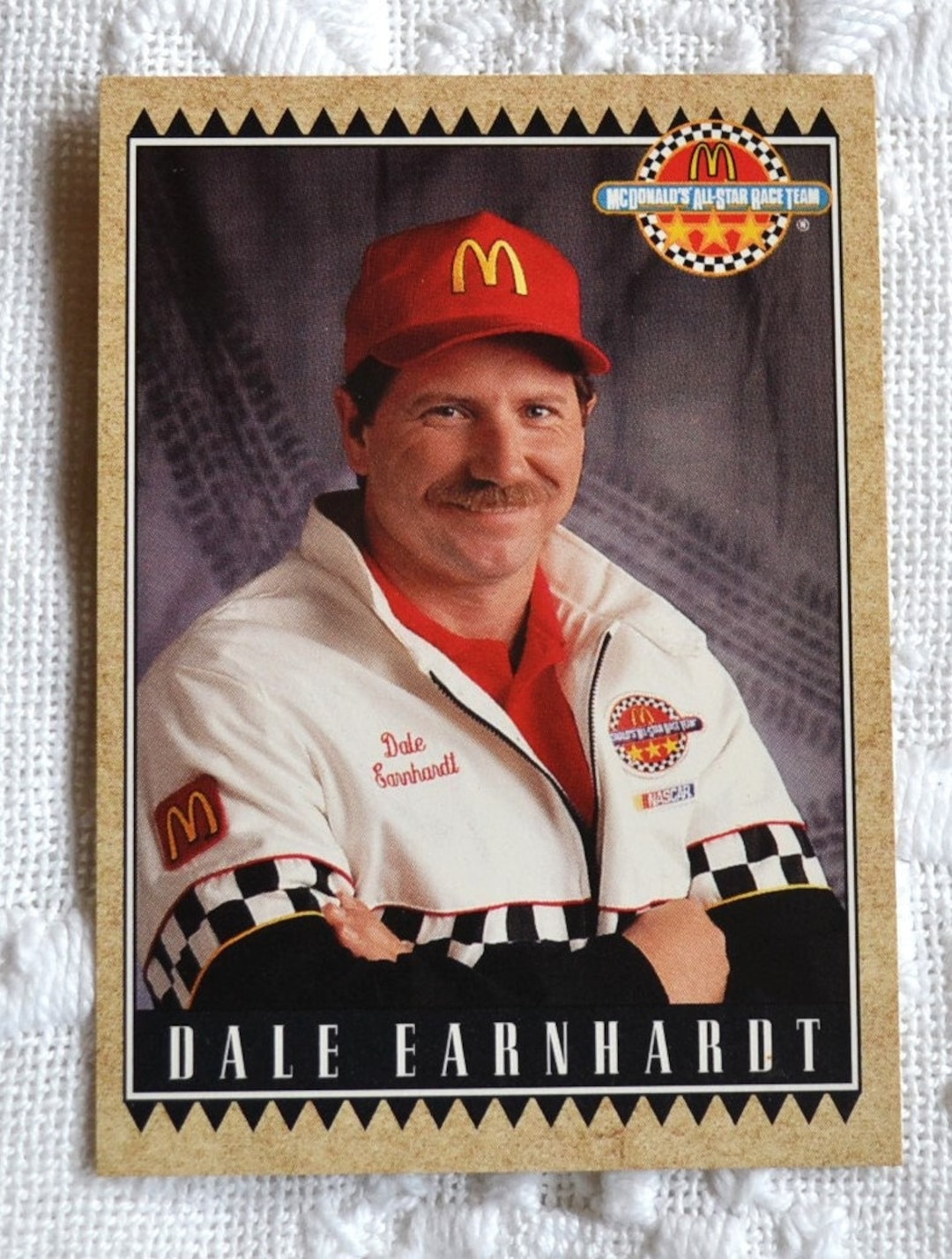 Dale Earnhardt Sr NASCAR Racing Card 1992 Maxx No 2 Mcdonalds All Star