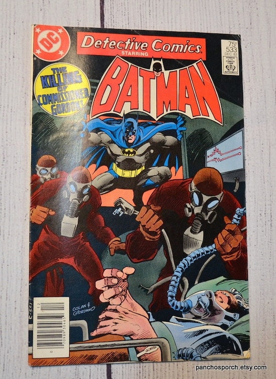 Vintage Detective Comics Comic Book 1983 No 533 Batman 