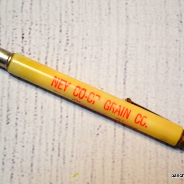 Vintage Ney Co-op Grain Company Pen Ohio Farmers Coop Souvenir Advertising PanchosPorch