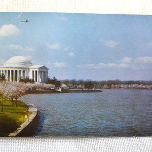 vintage WASHINGTON DC Carte postale Thomas Jefferson Memorial Souvenir Carte postale Americana Souvenirs Papier Éphémère PanchosPorch