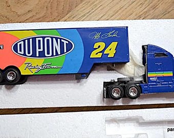 Vintage Jeff Gordon Transporter Truck, 1993 NASCAR Racing