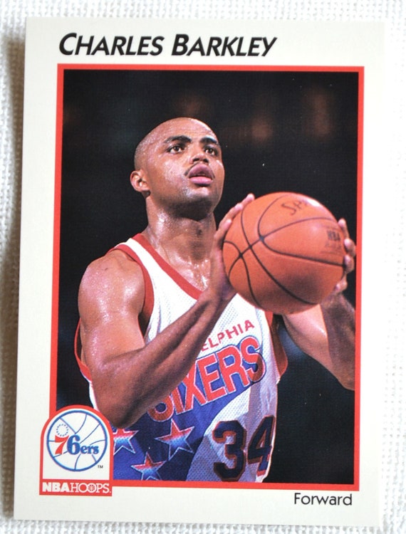 Charles Barkley Basketball Card 1991 92 Hoops No 30 Mcdonalds