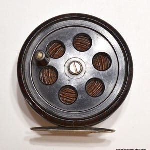 Vintage HORROCKS Fly Reel Fishing Reel National Sportsman Fisherman Estate Fishing Gear Tackle Box Find Made in USA PanchosPorch