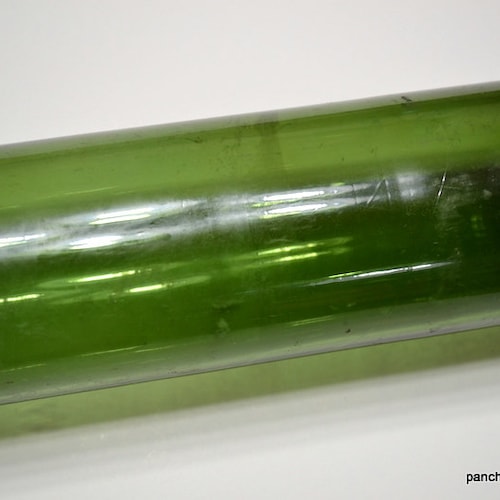 Antique Green Glass Rolling Pin Blown Glass Pastry Pie Crust Roller shops Dark Green Collectible Kitchen Tool Gadget Vintage Baking PanchosPorch
