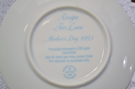 1993 Avon Mother/'s Day Plate