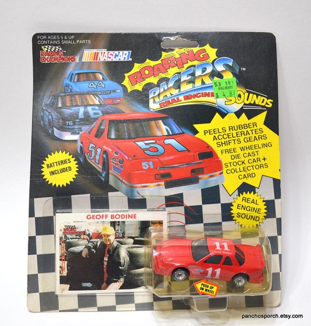Vintage Geoff Bodine #11 Diecast Car, Racing Champions NASCAR - Etsy