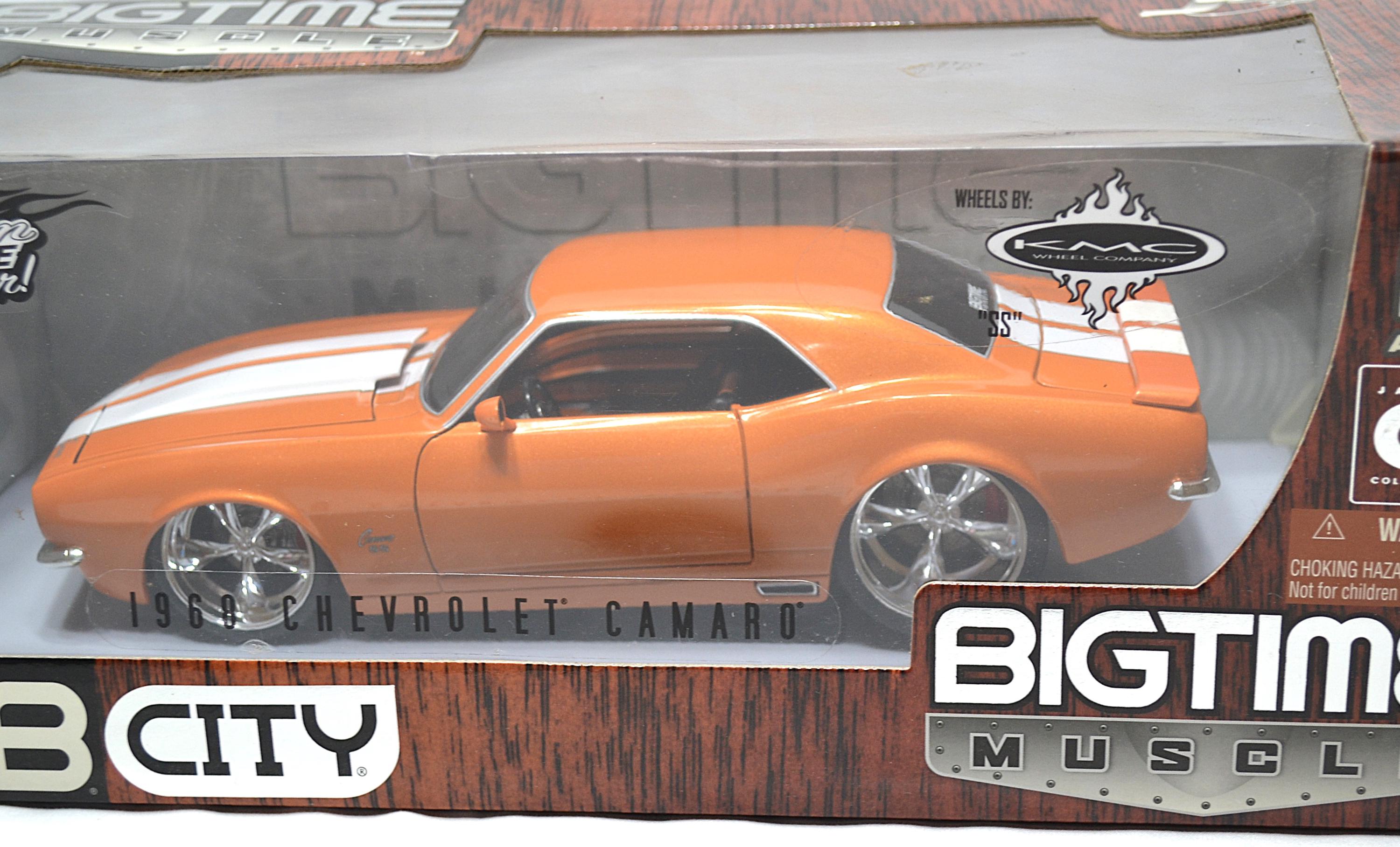 Vintage Jada 1968 CHEVY CAMARO 1:18 Diecast Big Time Muscle DUB