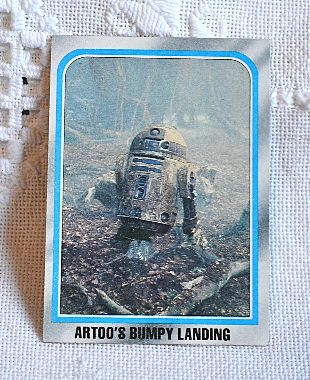 Vintage 1980 Topps Star Wars Trading Card: Artoo's Bumpy Landing - Etsy