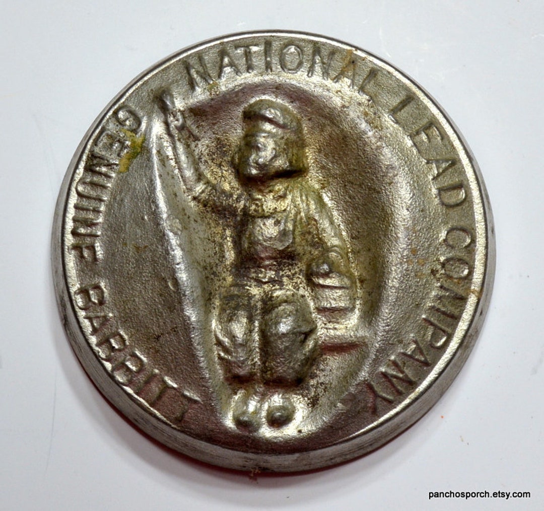 Vintage Dutch Boy Lead Paperweight - National Lead Company Advertising ...