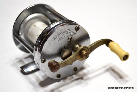 Vintage Shakespeare Wondereel Fishing Reel Model FK - USA Made - Etsy