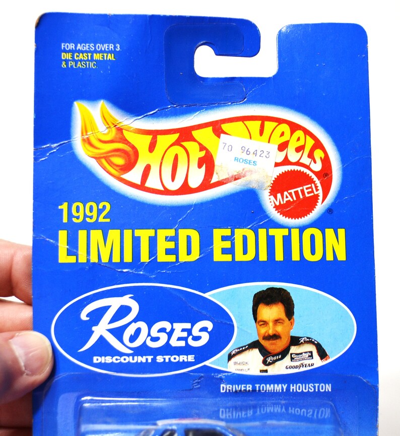 Die Cast Roses Vintage 1992 Hot Wheels Roses Racing Tommy Houston Diecast Car - Etsy