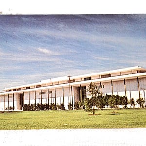 Carte postale vintage WASHINGTON DC Kennedy Center Performing Arts souvenir carte postale Americana Memorabilia Paper Ephemera PanchosPorch