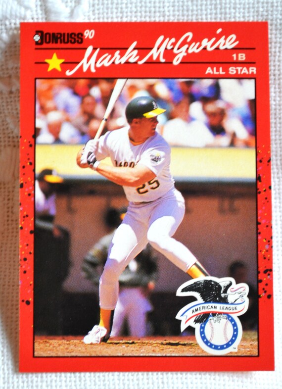 MARK MCGWIRE 697 Baseball Card 1990 Donruss Trading Card