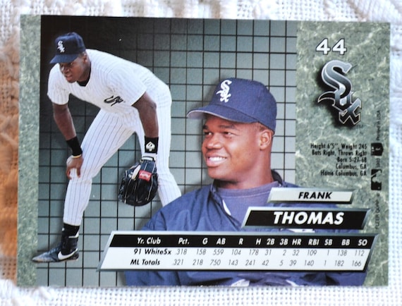 Frank Thomas 44 Baseball Card 1992 Fleer Ultra Trading Card -  Israel