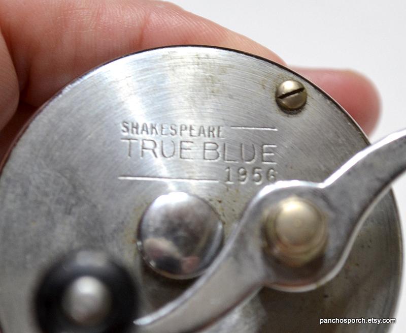 Vintage- Shakespeare -True Blue -1956-Model- FK -Bait Cast Reel