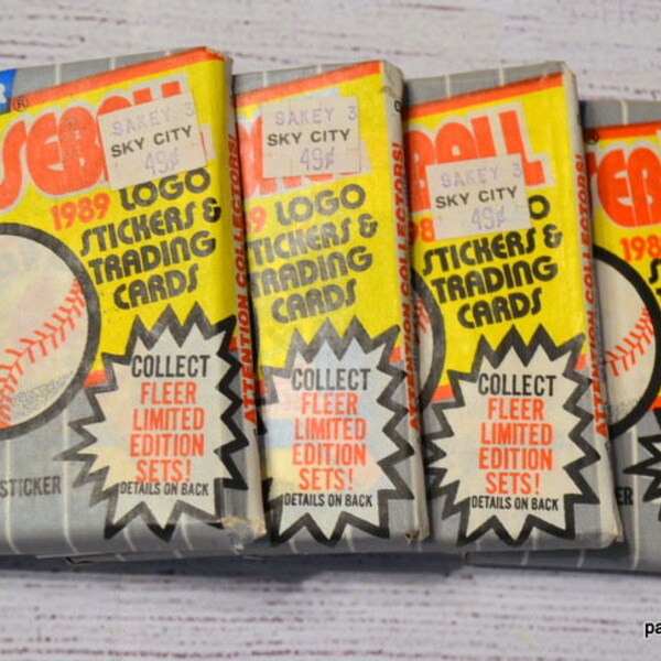 Sports Card Wax Boxes Etsy