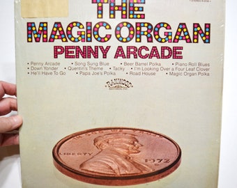 Vintage Magic Organ Vinyl Record Album - Penny Arcade - Ranwood Records