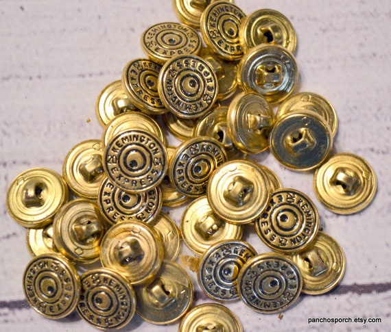 Vintage Kemington Express 20 GA Button Lot of 25 Gold Tone Vintage Kemington Express 20 GA Button Lot of 25 Gold Tone