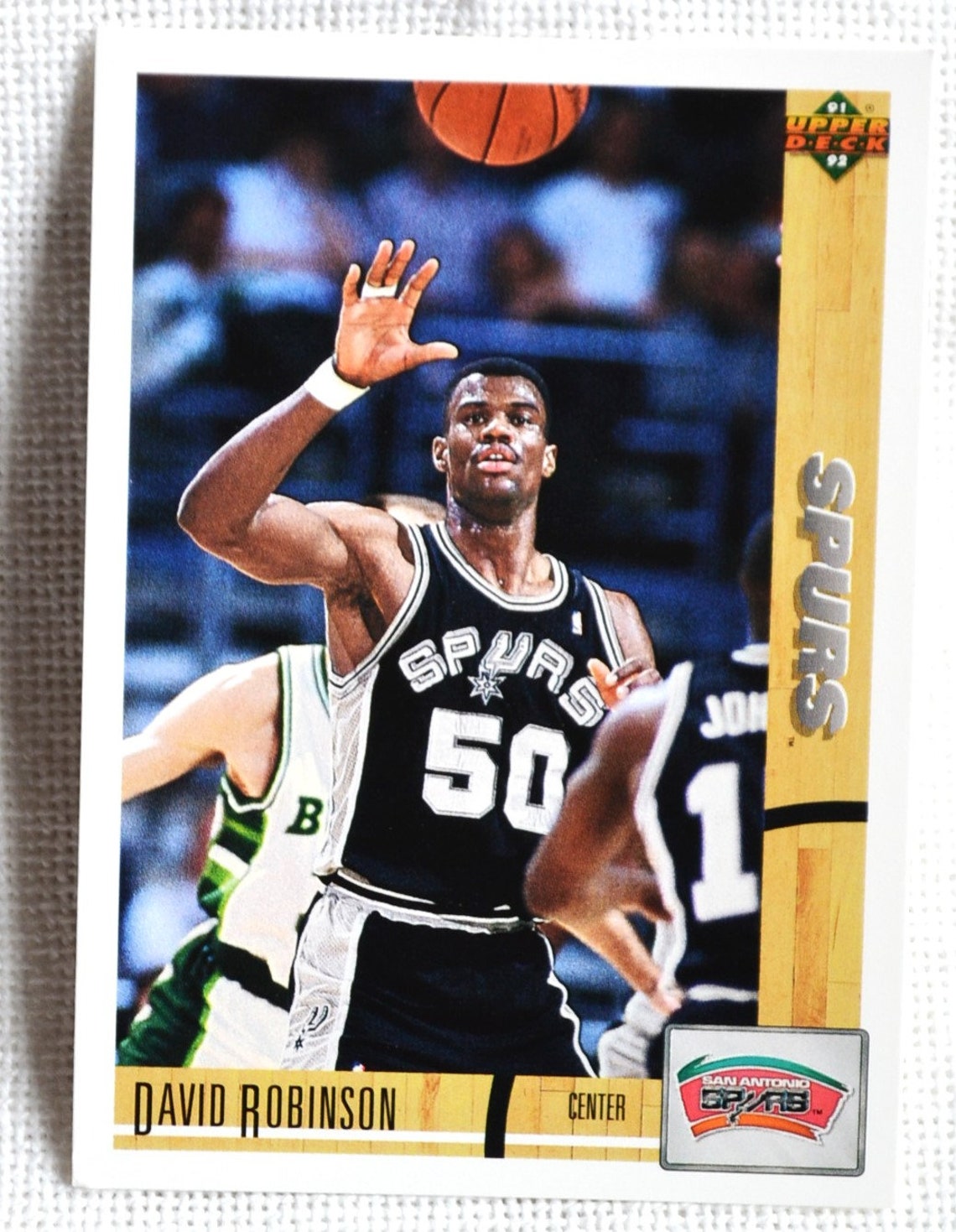 David Robinson Basketball Card 1992 Upper Deck No 324 NBA San Etsy