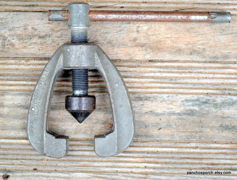 Vintage Metal Clamp Drop Steel American Made Tool Man Etsy