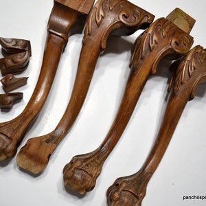 Queen anne clearance coffee table legs
