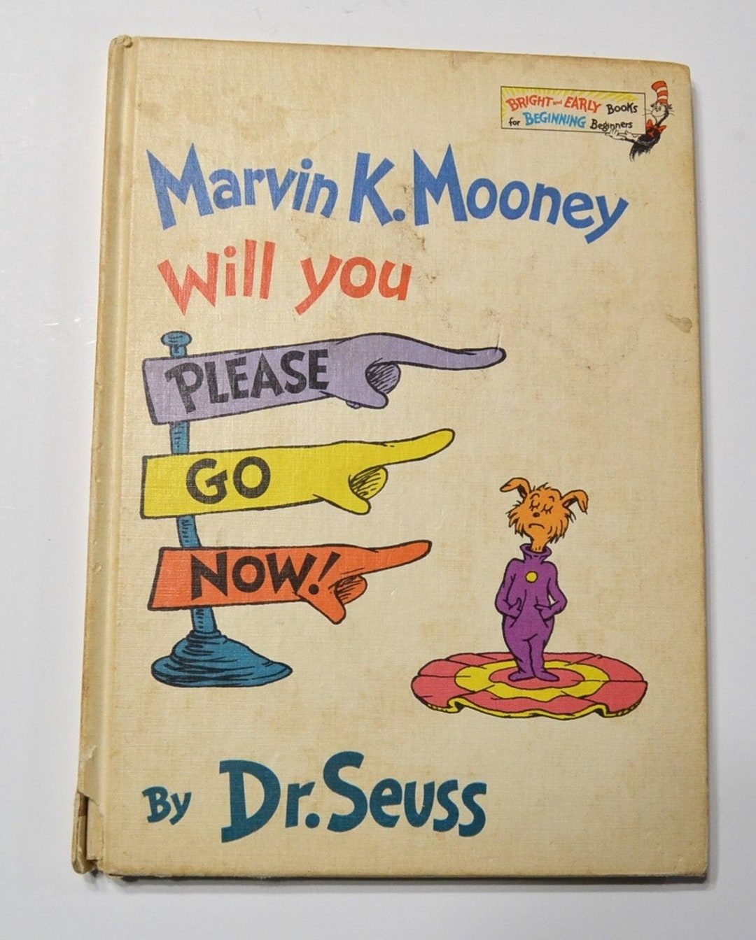 Marvin K Mooney Will You Please Go Now Book by Dr Seuss - Etsy