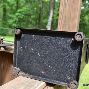 Vintage KEYSTONE KINESCOPE Projector Model 32 Black Metal Hand Crank ...