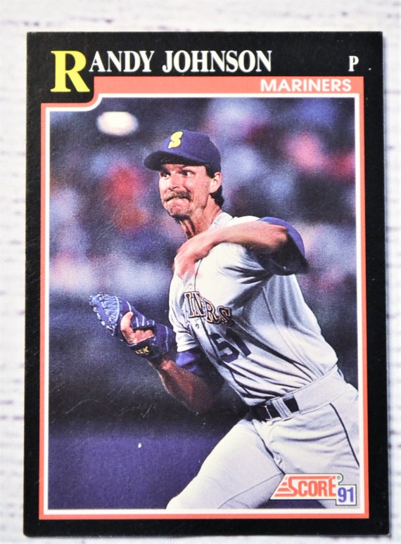 Randy Johnson 1991 Score Trading Card Mariners Baseball Card -  Israel