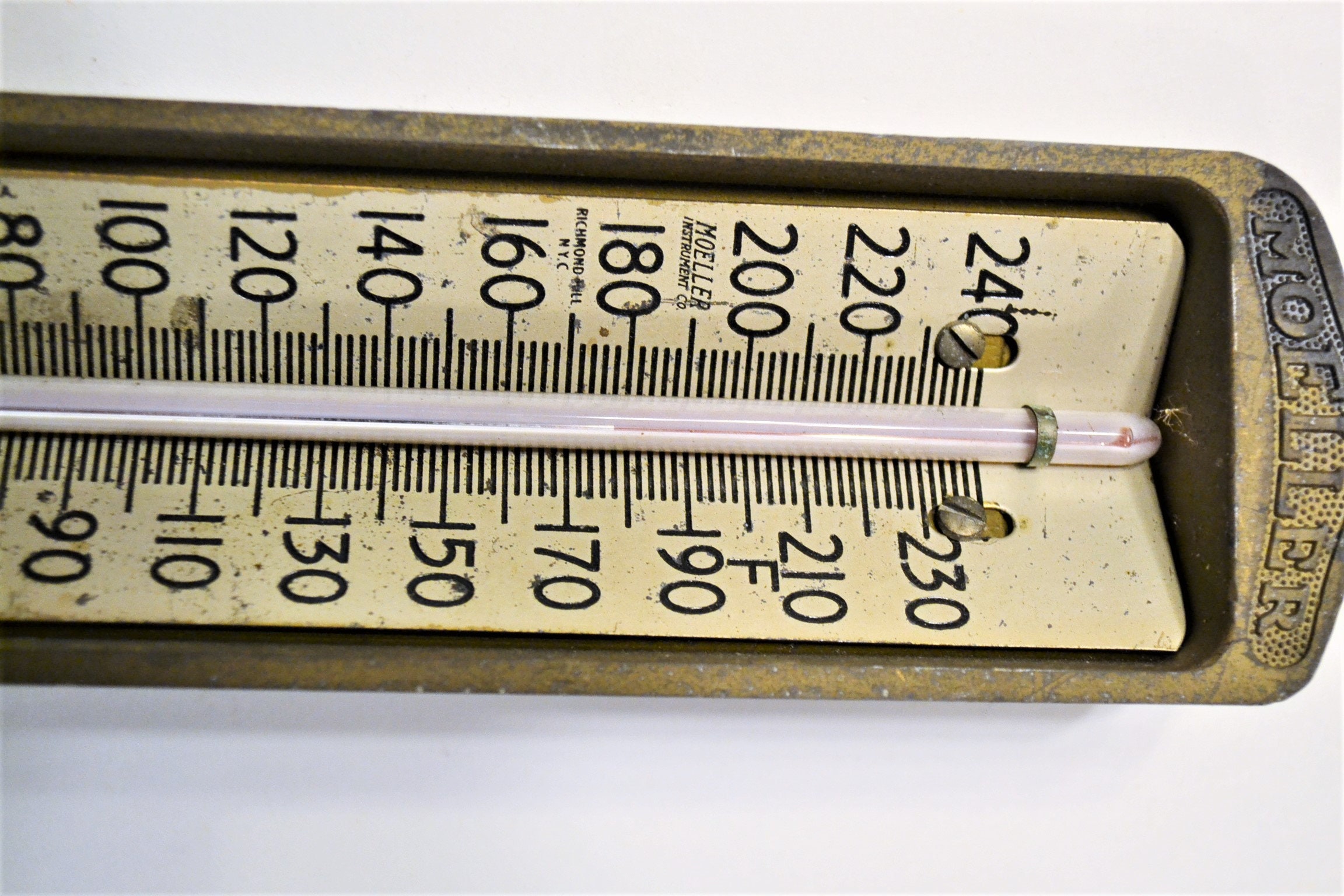 Measuring Device, Draper's Self Recording Thermometer, New York City: c.  1900 – George Glazer Gallery, Antiques