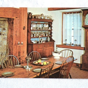 Vintage PENNSYLVANIE carte postale Landis Family Farm Museum Road trip souvenir carte postale souvenirs papier publicitaire éphémères PanchosPorch