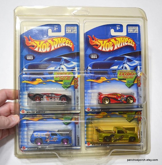 Vintage Hot Wheels Yu-gi-oh! Diecast Car Set: 2002 Mattel
