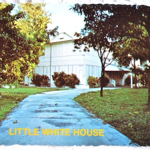 vintage FLORIDE Carte Postale Key West Petite Maison Blanche Inutilisée Carte Postale Souvenirs Publicité Papier Ephemera PanchosPorch
