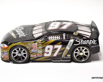 [レア] ダイキャストNASCARモデルカー SHARPロゴ Vintage Kurt Busch #97 Sharpie Ford Taurus Diecast NASCAR