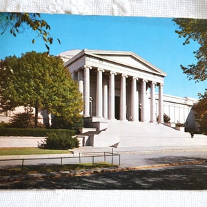 carte postale vintage WASHINGTON DC National Gallery of Art Americana Road Trip carte postale Souvenir souvenirs papier éphémères PanchosPorch