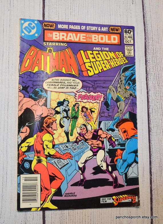 Vintage the Brave and the Bold Comic Book 1981 No 179 Batman