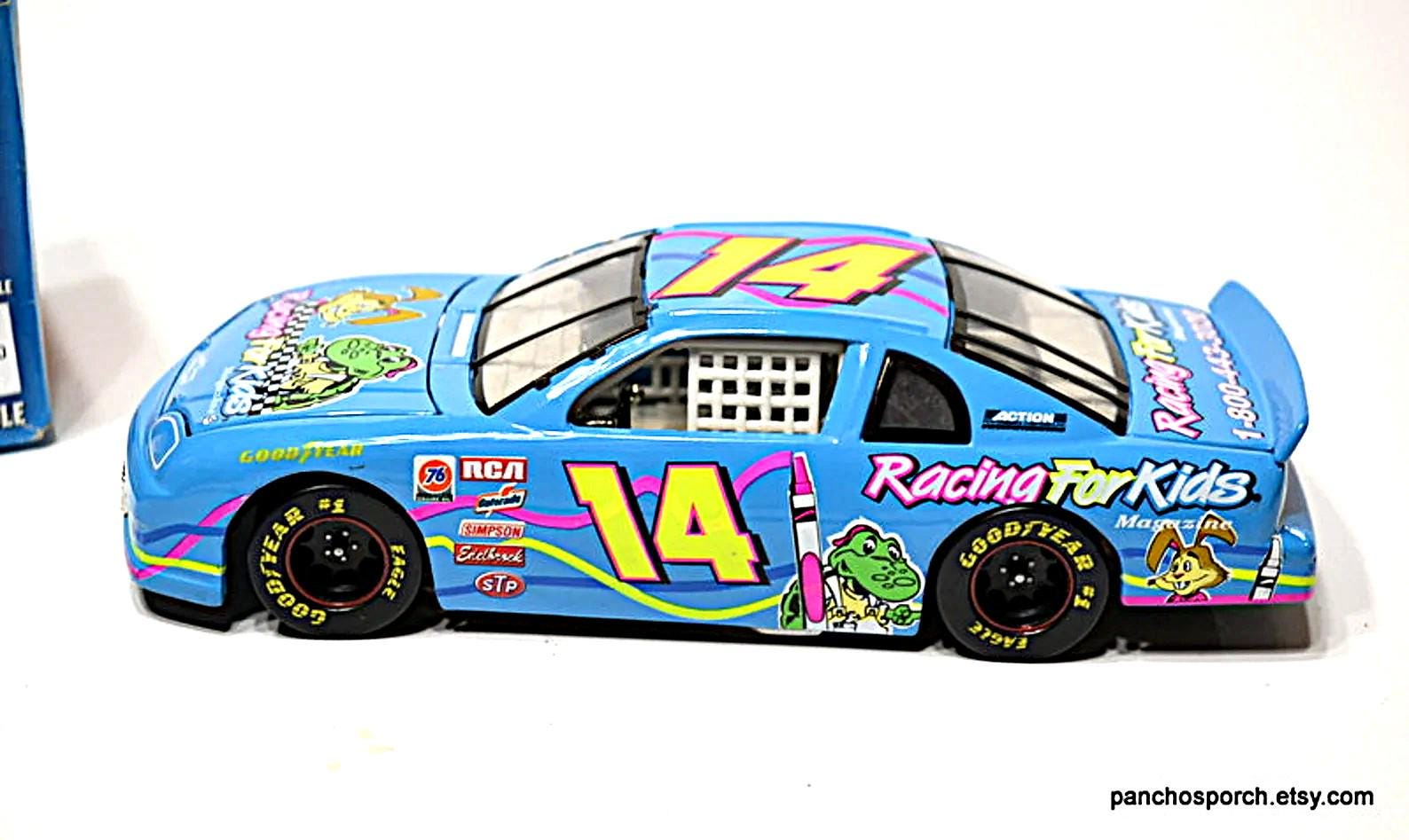 Vintage 1996 Jeff Green #14 Racing for Kids Diecast Car: NASCAR