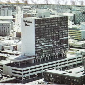 Vintage COLORADO carte postale Holiday Inn Denver Downtown inutilisé carte postale souvenirs papier publicitaire éphémères PanchosPorch