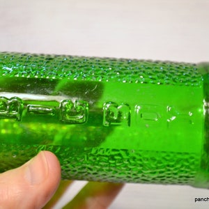 Vintage Big Boy Soda Bottle: Green Glass Pop Bottle, Charlotte NC
