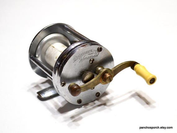 Vintage Shakespeare Wondereel Fishing Reel Model FK - USA Made - Etsy