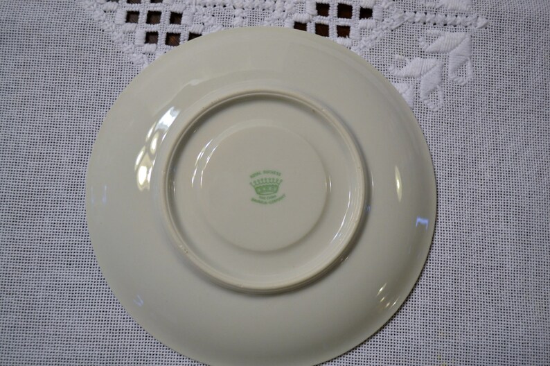 Vintage Royal Duchess Mountain Bell Saucer Floral Germany Replacement PanchosPorch