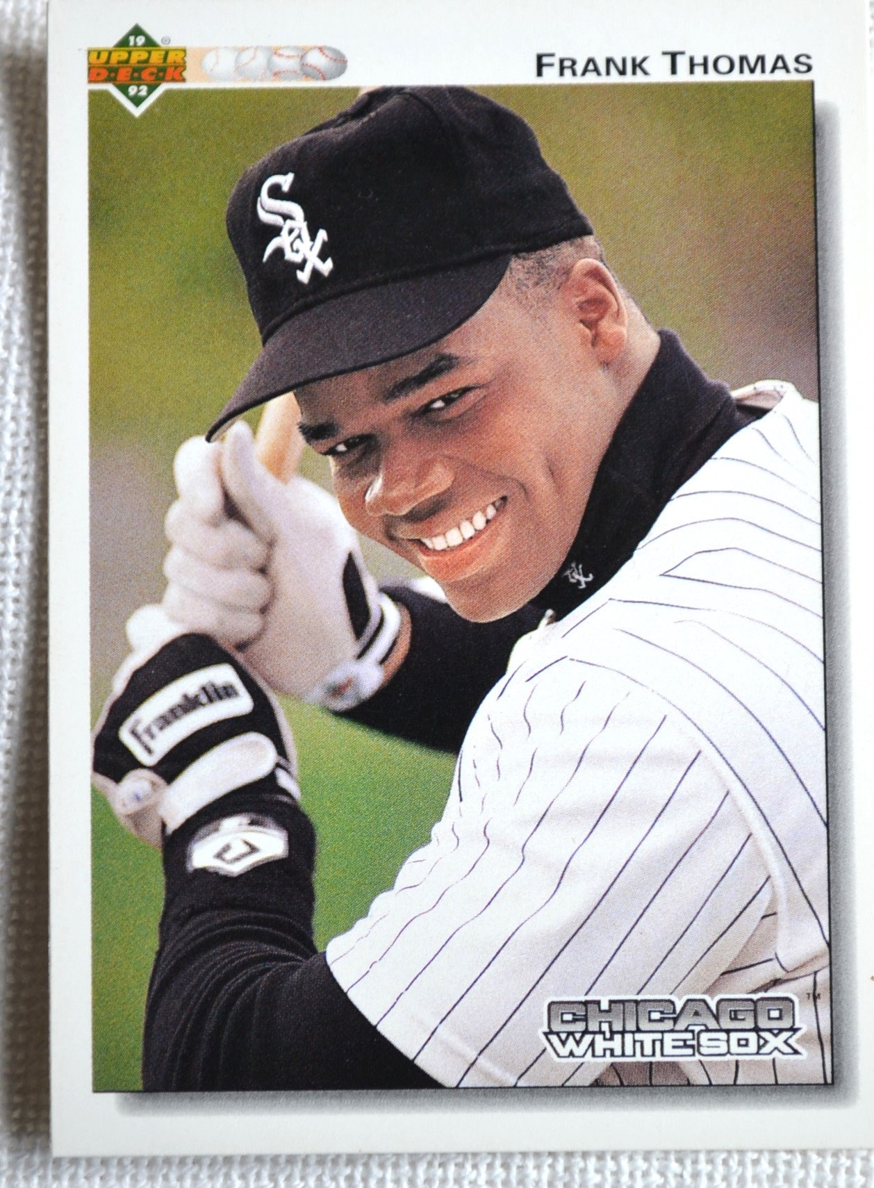 Buy Frank Thomas Baseball Card 1992 Upper Deck No 166 White Sox Online in  India 