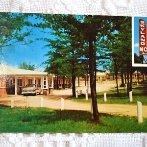 Carte postale vintage GEORGIE Skyland Motel Cornelia Carte postale Americana Memorabilia Papier souvenir Ephemera PanchosPorch